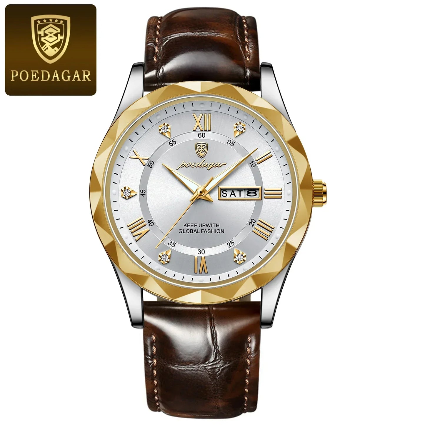 POEDAGAR Prestige Day-Date Watch