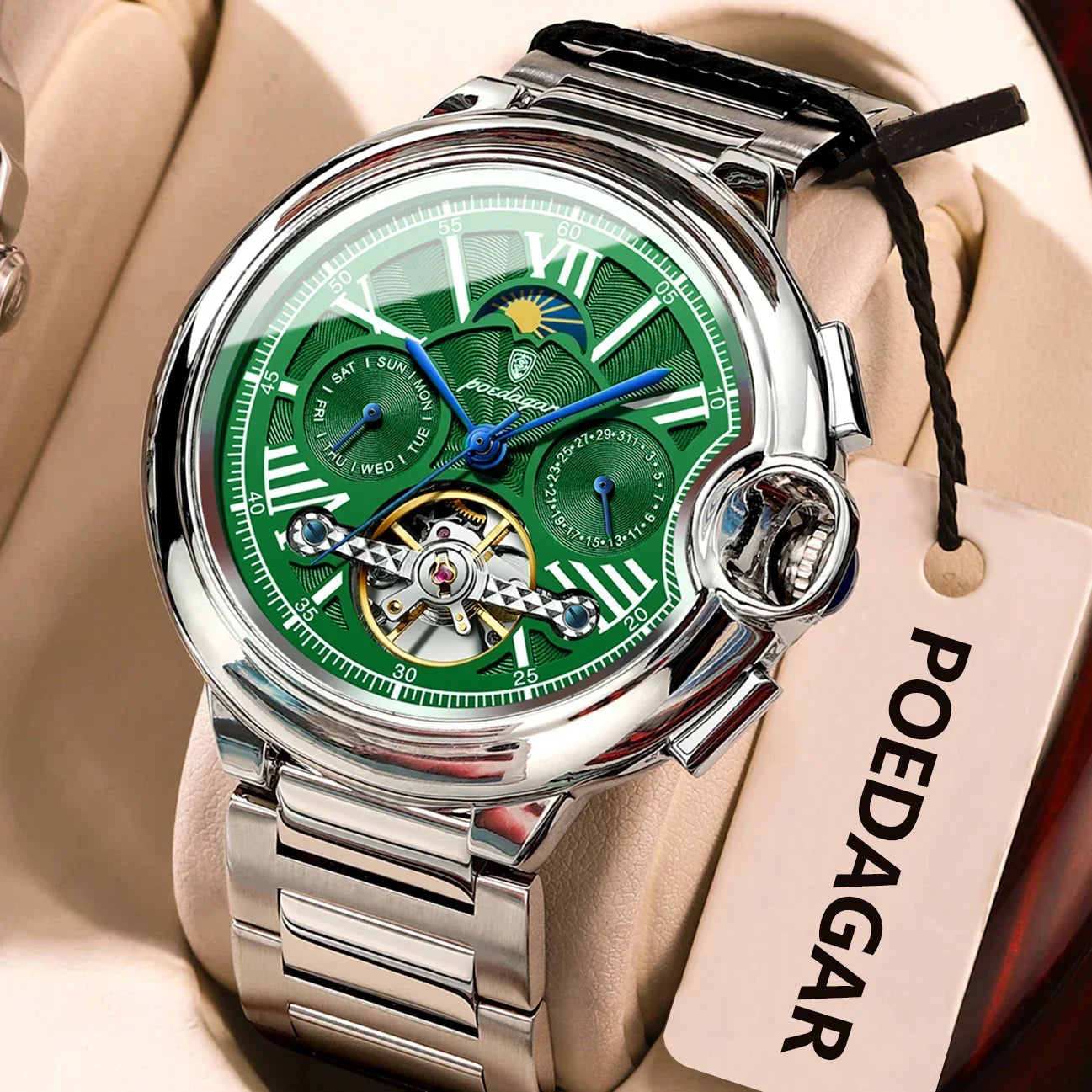 POEDAGAR Royal Automatic Watch