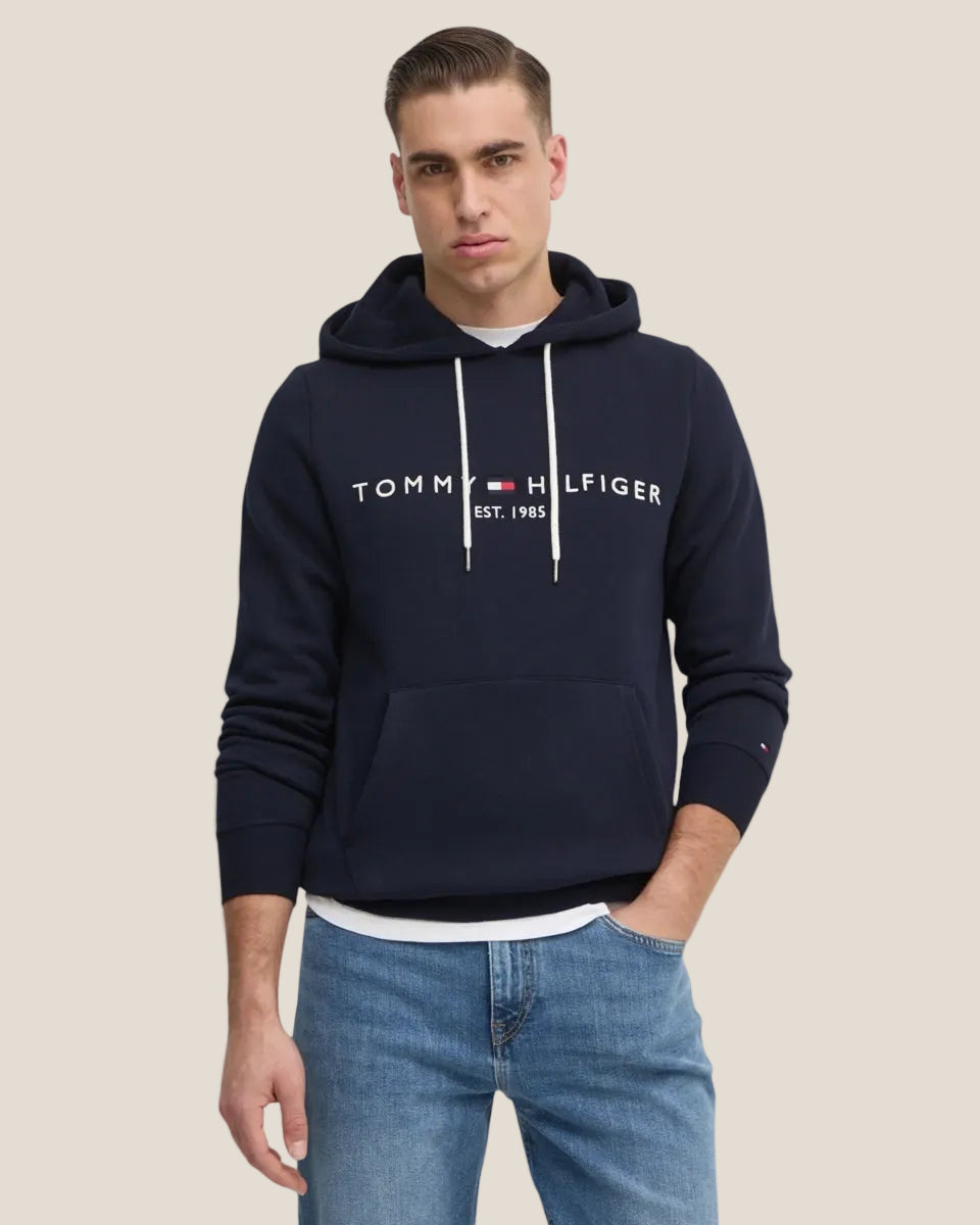 Felpa Con Cappuccio Flex Logo Ricamato