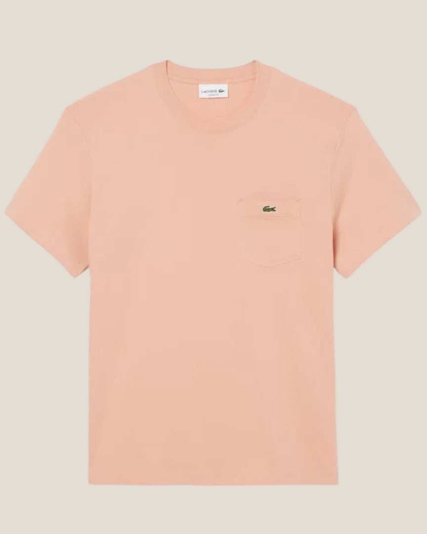 Cotton T-shirt with Breast Pocket