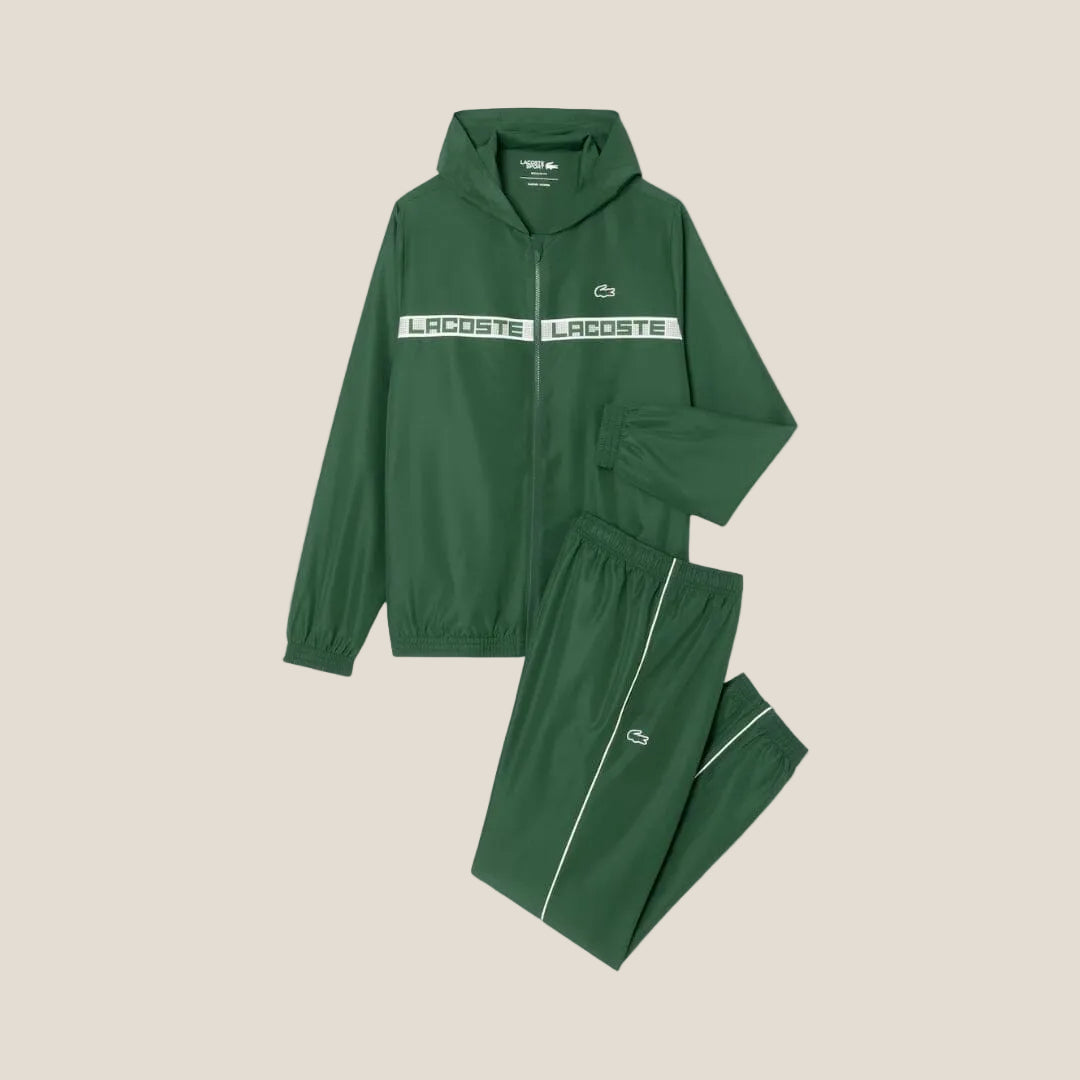 Logo Stripe Tennis Tracksuit