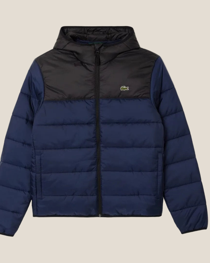 Water-Repellent Quilted Puffed Jacket