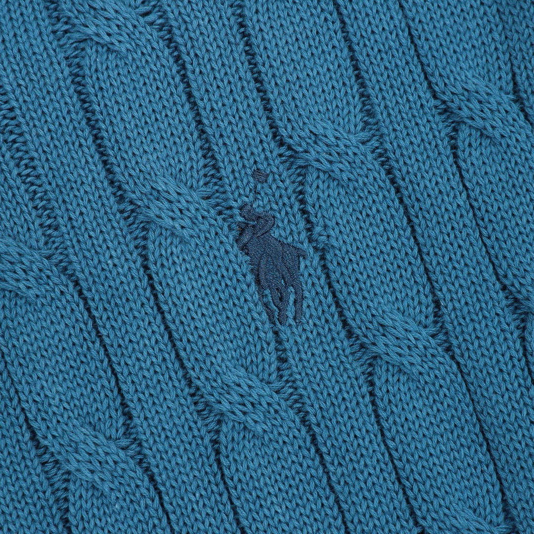 Spurs Knitted Polo Shirt Teal