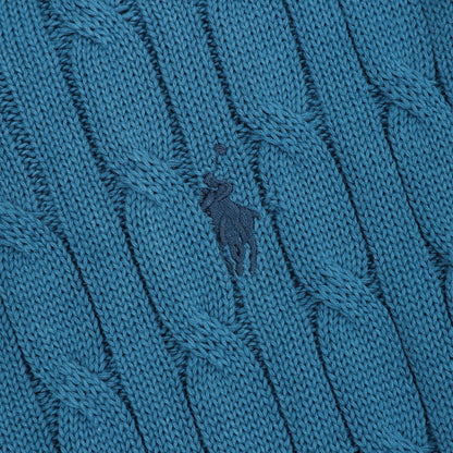 Spurs Knitted Polo Shirt Teal