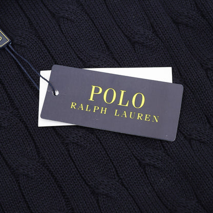 Spurs Knitted Polo Shirt Navy