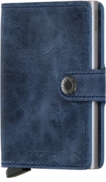Secrid - RFID Protected Mini Wallet - Vintage - Blue