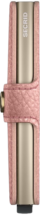 - RFID Protected Mini Wallet - Pebble - Rose