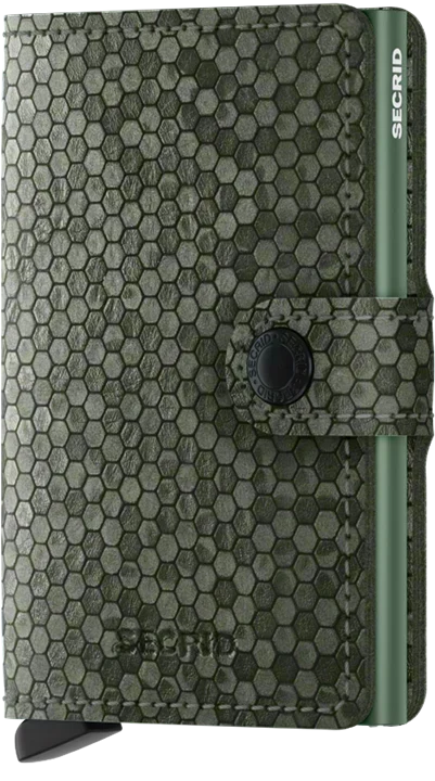 Secrid - RFID Protected Mini Wallet - Hexagon - Green