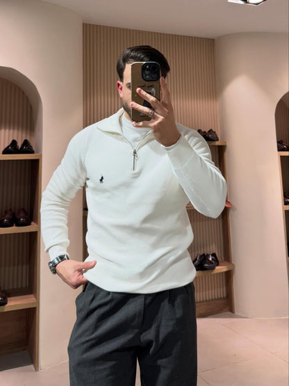 Ralph Lauren Classic Quarter-Zip Sweater