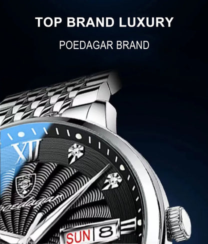 POEDAGAR Royal Day-Date Watch
