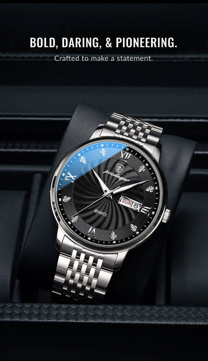 POEDAGAR Royal Day-Date Watch
