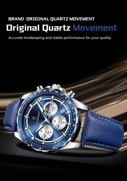 POEDAGAR Sport Chrono-Uhr