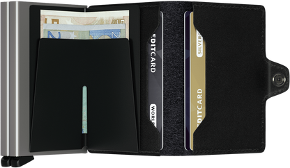 - RFID Protected Twin Wallet - Original - Black