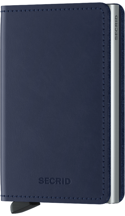 - RFID Protected Slim Wallet - Original - Navy