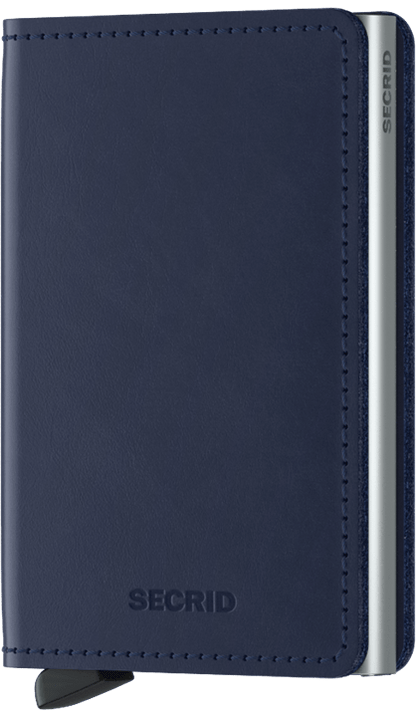 - RFID Protected Slim Wallet - Original - Navy
