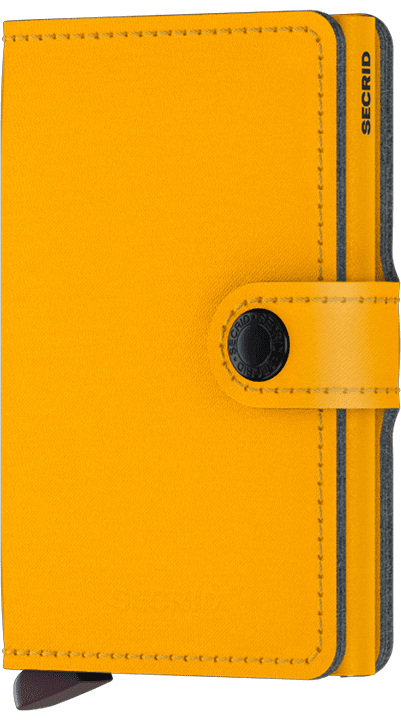 - RFID Protected Mini Wallet - Yard - Ochre