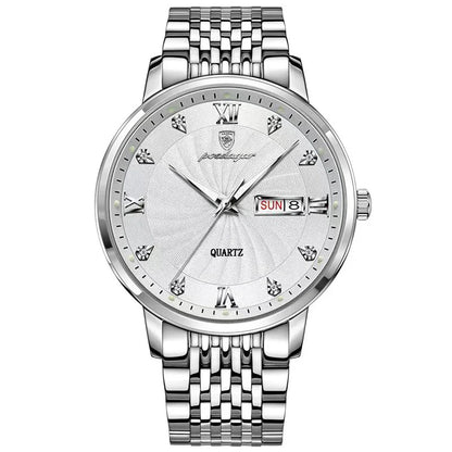 POEDAGAR Royal Day-Date Watch