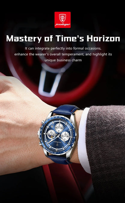 POEDAGAR Sport Chrono-Uhr