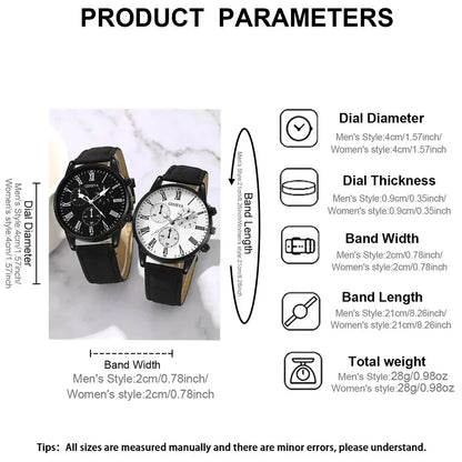 LUXTTYER Couple Signature Set