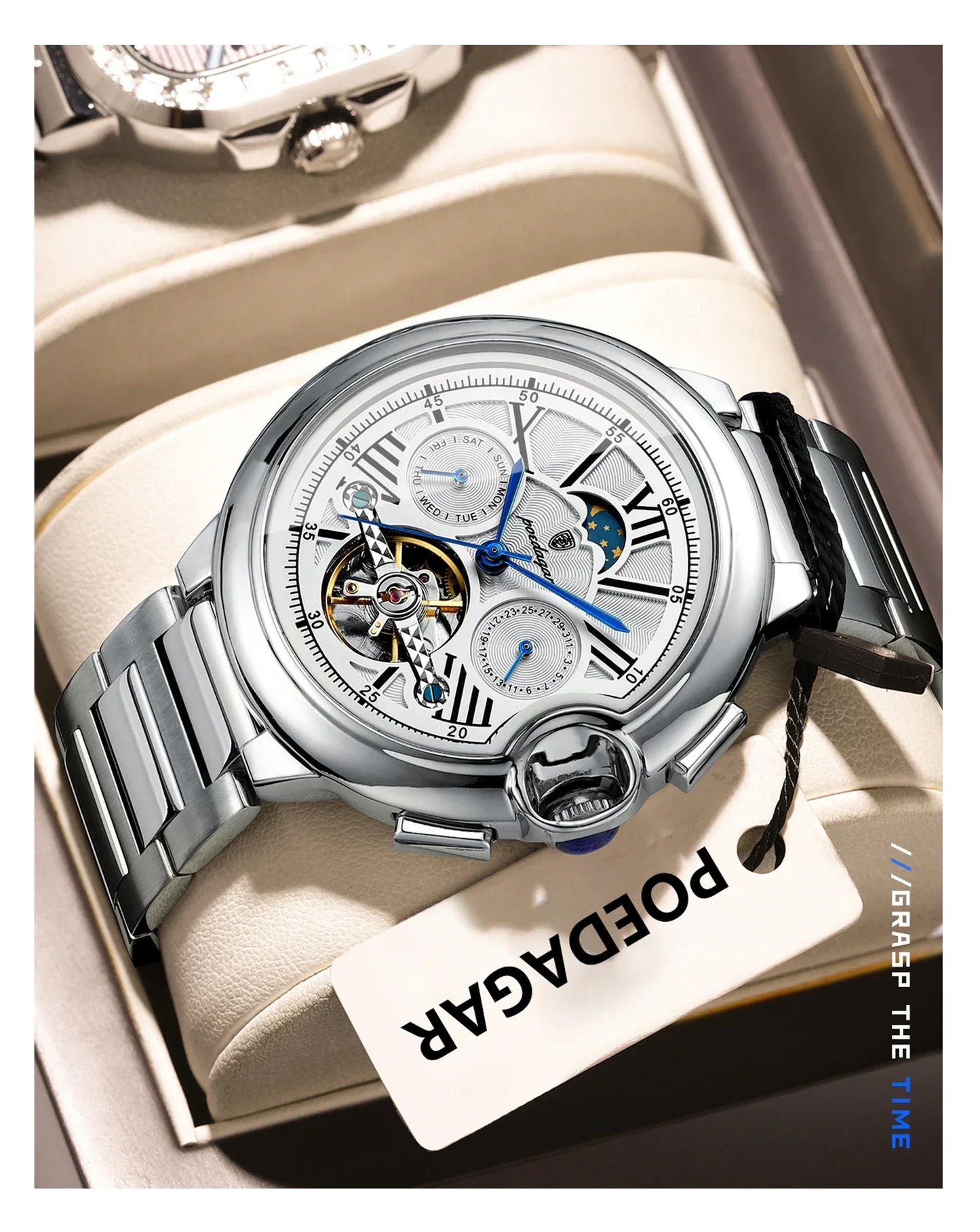 POEDAGAR Royal Automatic Watch