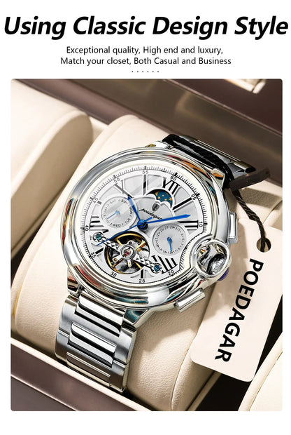 POEDAGAR Royal Automatic Watch