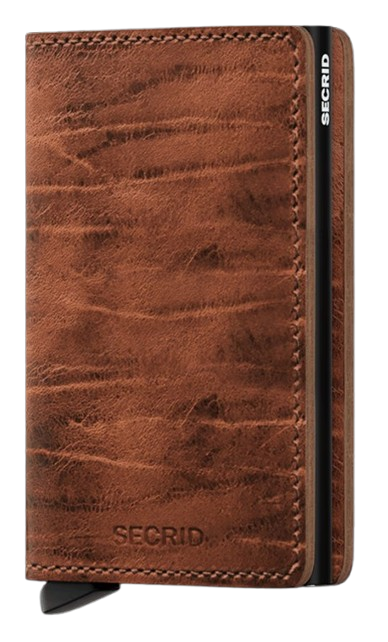 - RFID Protected Slim Wallet - Dutch Martin - Whiskey
