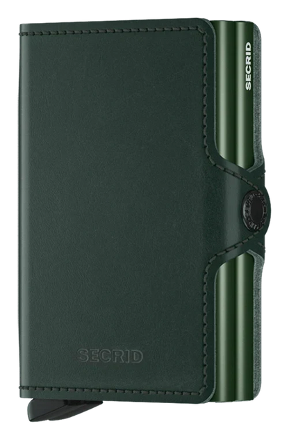 - RFID Protected Twin Wallet - Original - Green