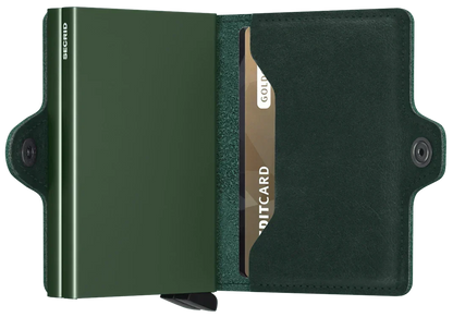 - RFID Protected Twin Wallet - Original - Green