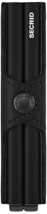 - RFID Protected Twin Wallet - Matte - Black