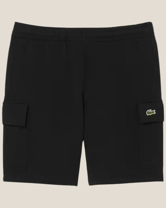 Cotton Fleece Cargo Shorts
