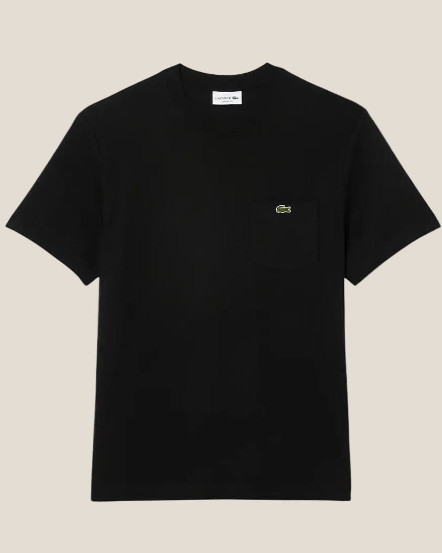 Cotton T-shirt with Breast Pocket