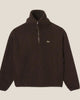 Lacoste High Zipped Neck Polar Fleece Sweatshirt