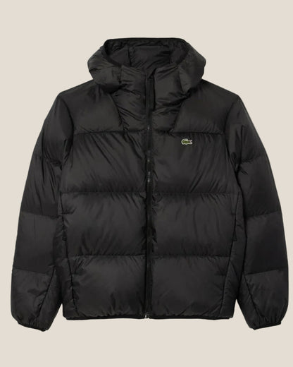 Lacoste Wasserabweisende Steppjacke mit Kapuze