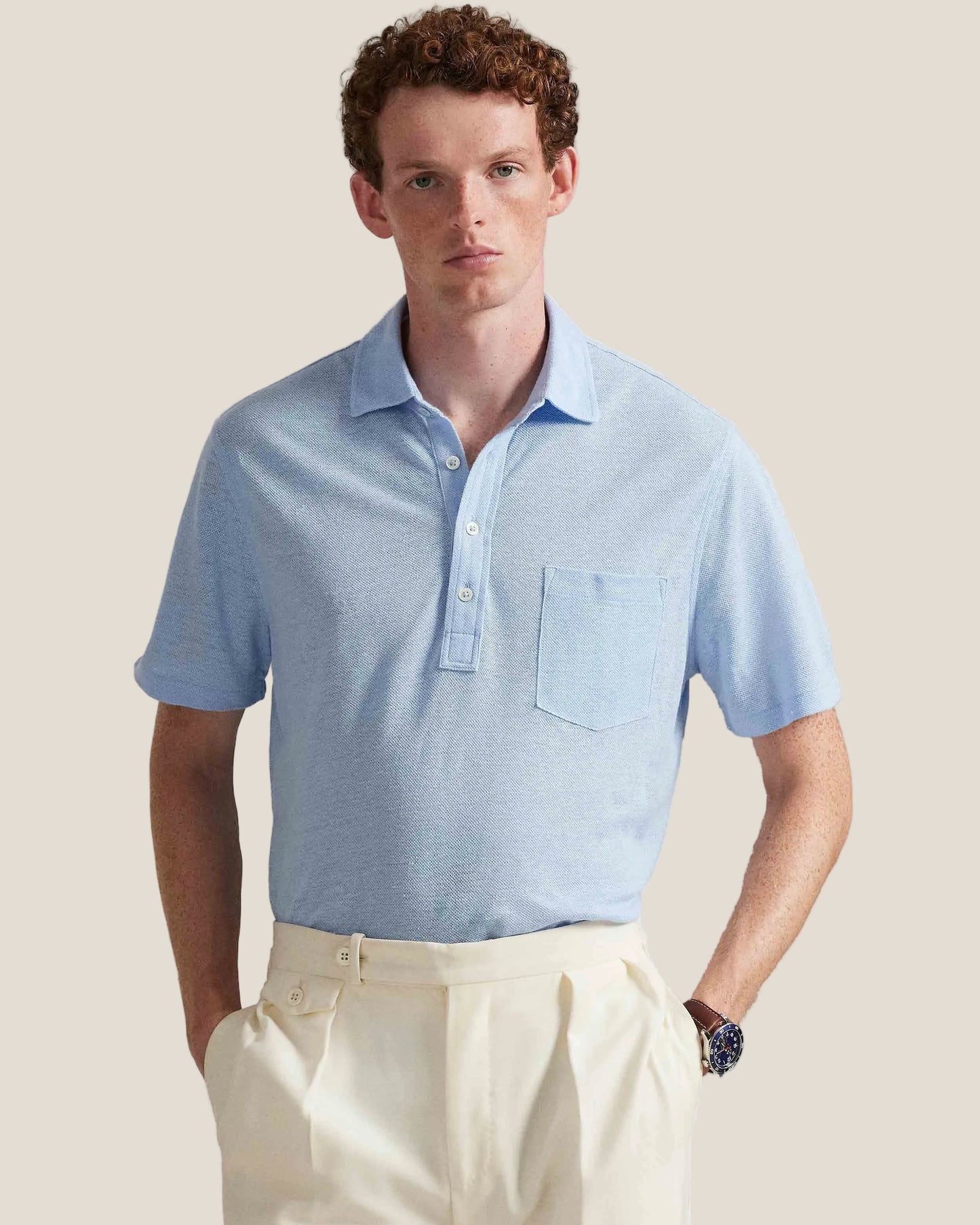 Polo- Men's Knit Polo Shirt