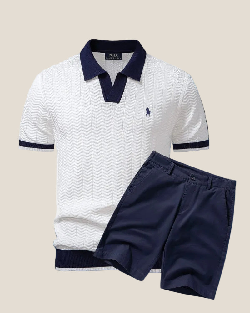 Ralph Lauren Old Money Polo Shirt + Shorts Set