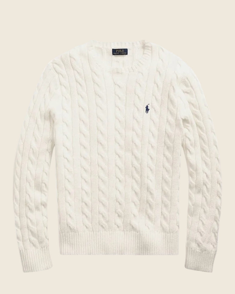 Classic Cable-Knit Sweater
