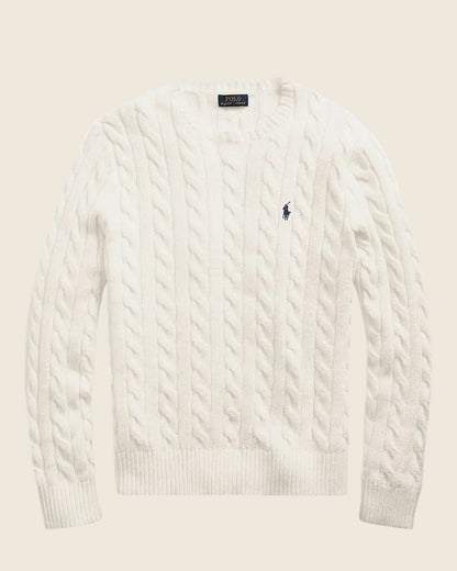 Classic Cable-Knit Sweater