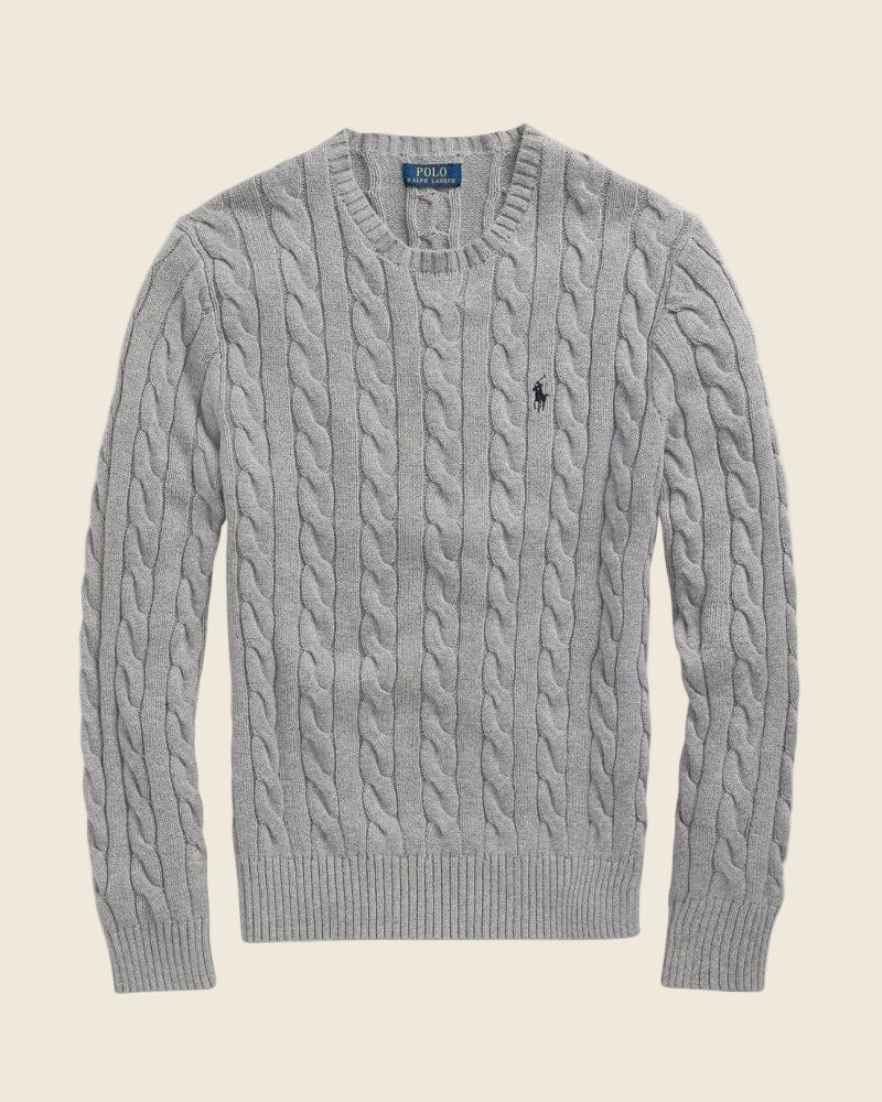 Classic Cable-Knit Sweater
