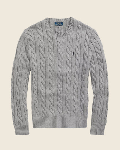 Classic Cable-Knit Sweater