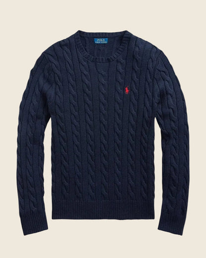 Classic Cable-Knit Sweater