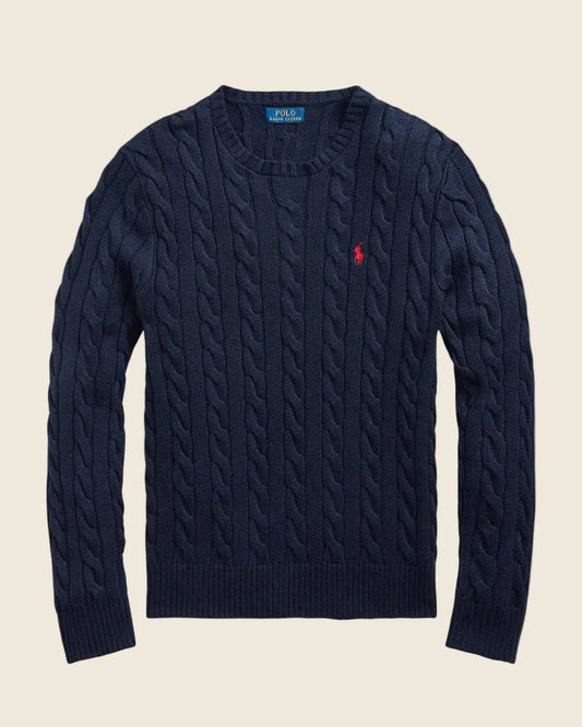 Classic Cable-Knit Sweater