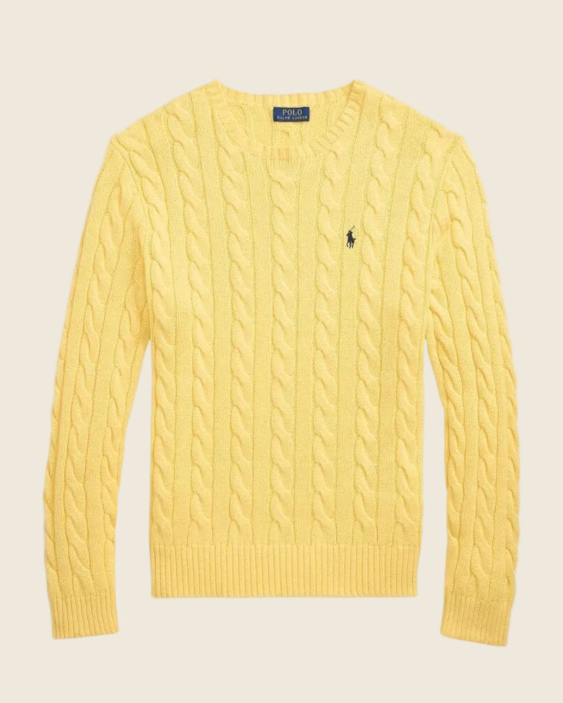 Classic Cable-Knit Sweater