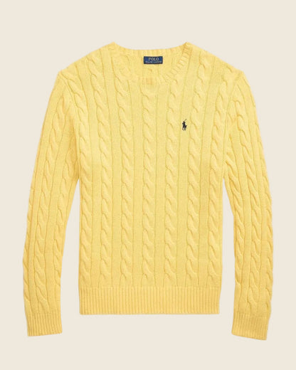 Classic Cable-Knit Sweater